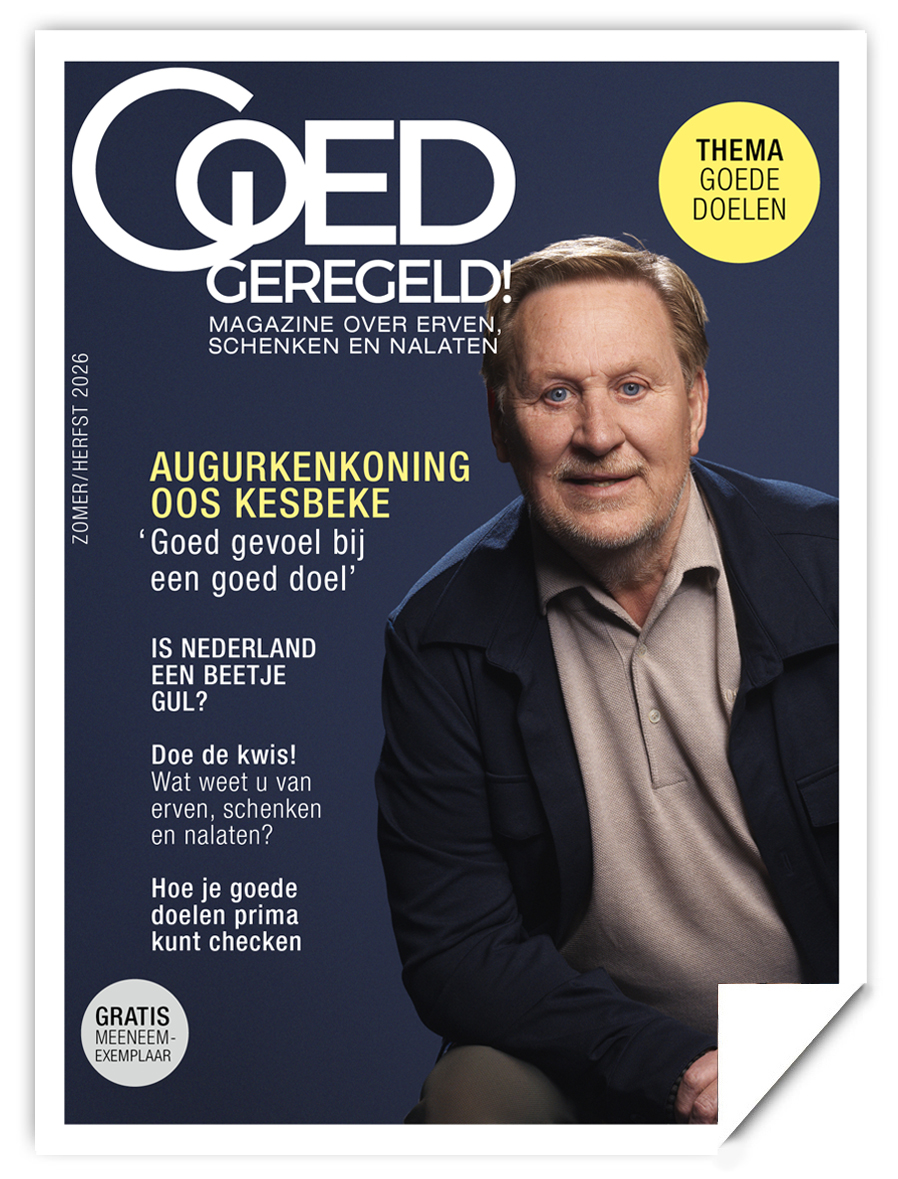 Cover Goed Geregeld! Magazine winter/lente 2026